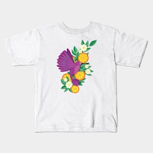 Tropical Hummingbird Kids T-Shirt